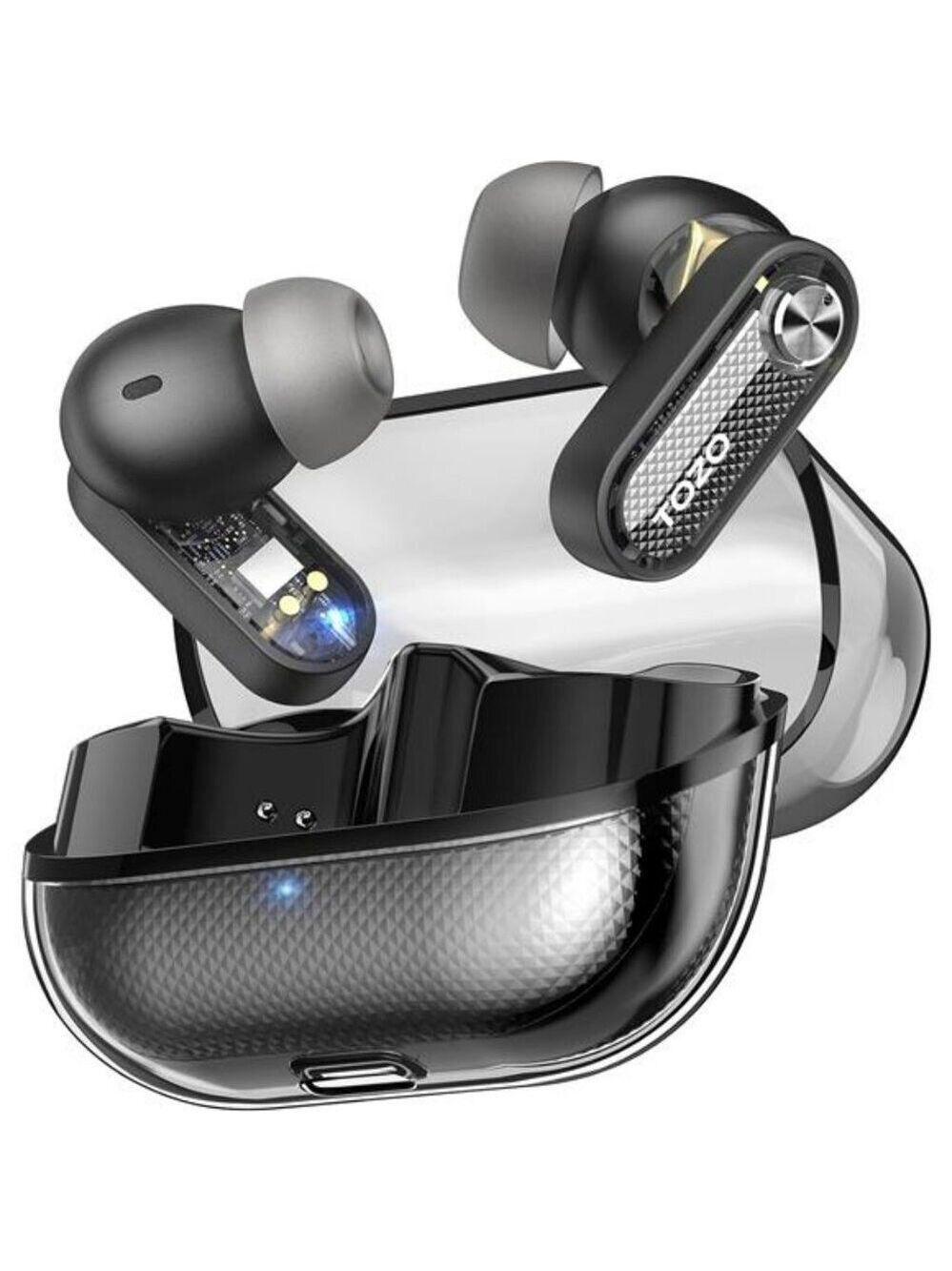 Noise Cancelling Wireless Earbuds Bluetooth 5.4 Deep Bass Mic Waterproof